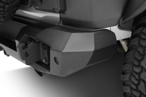 Jeep Wrangler JL Bumper - Rear - Go Rhino - Trailline Full Width - Black - `18-`27